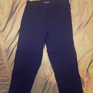 Women moto skinny jean